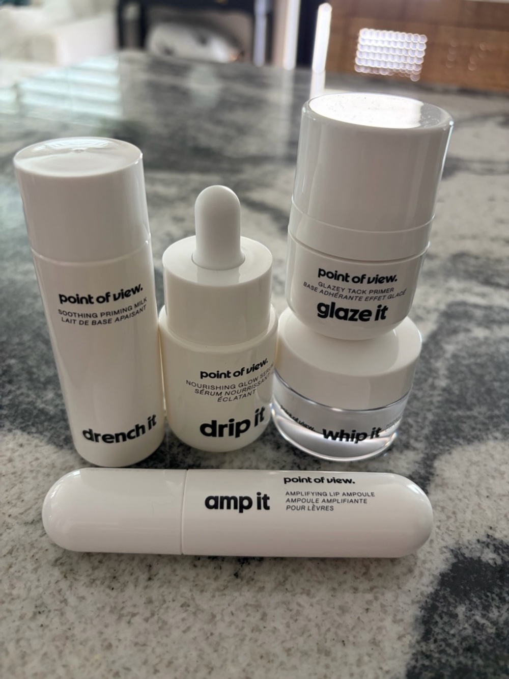 point of view. skincare set. Travel size. Never used